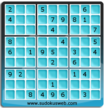 Sudoku von mittelmässiger höhe