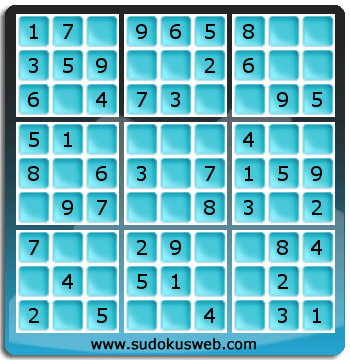 Sudoku de Nivel Muy Fácil