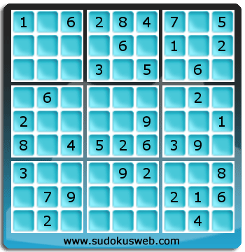 Sudoku von einfacher höhe