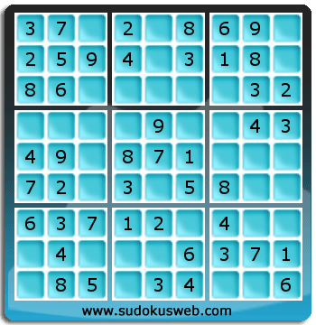 Sudoku von sehr einfacher höhe