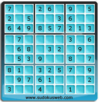 Nivel Muito Facil de Sudoku Nivel Muito Facil de Sudoku