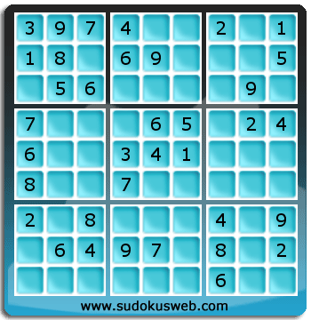 Sudoku von einfacher höhe