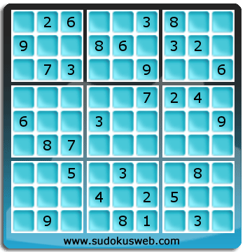 Sudoku von mittelmässiger höhe