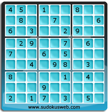 Sudoku von mittelmässiger höhe