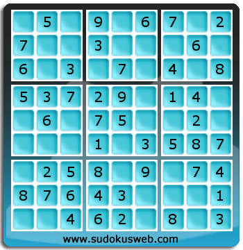 Sudoku de Niveau Très Facile