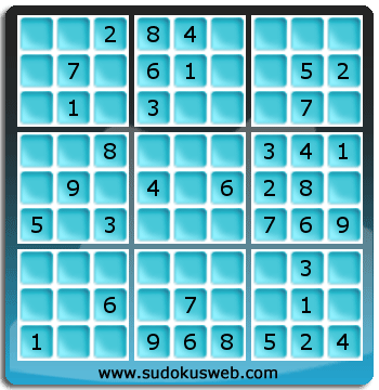 Sudoku von einfacher höhe