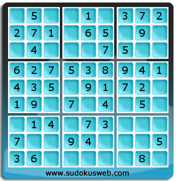 Sudoku de Niveau Très Facile