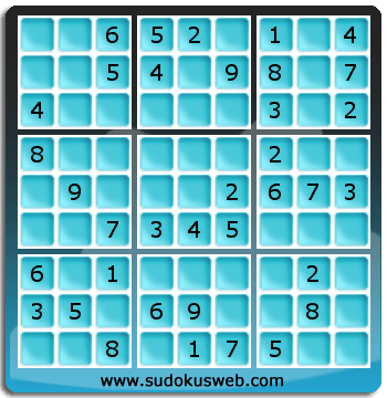 Sudoku von einfacher höhe