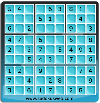 Sudoku de Nivell Molt Fàcil