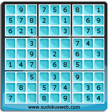 Sudoku de Nivel Muy Fácil