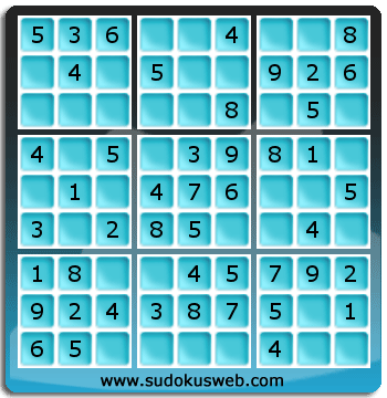 Sudoku de Niveau Très Facile