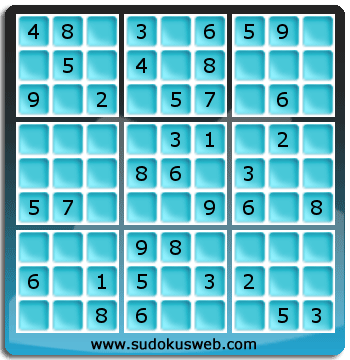 Sudoku von einfacher höhe