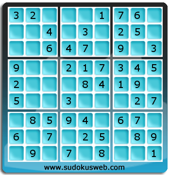 Sudoku de Nivel Muy Fácil