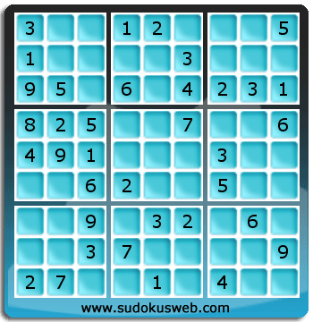 Sudoku von einfacher höhe