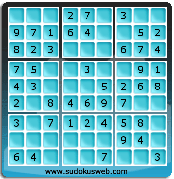 Sudoku von sehr einfacher höhe