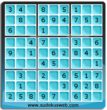 Sudoku de Nivell Molt Fàcil