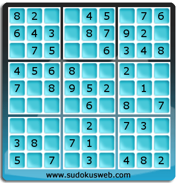 Sudoku de Niveau Très Facile