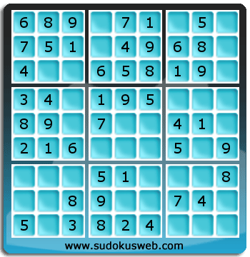 Nivel Muito Facil de Sudoku