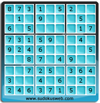 Nivel Muito Facil de Sudoku Nivel Muito Facil de Sudoku