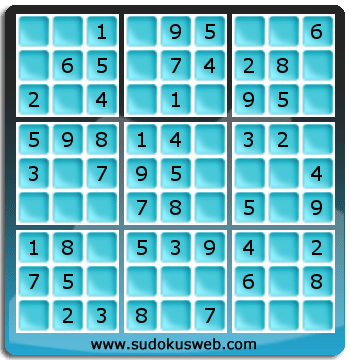 Very Easy Level Sudoku