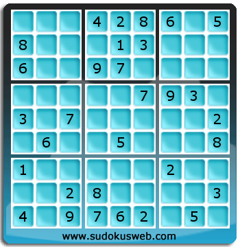 Sudoku von mittelmässiger höhe