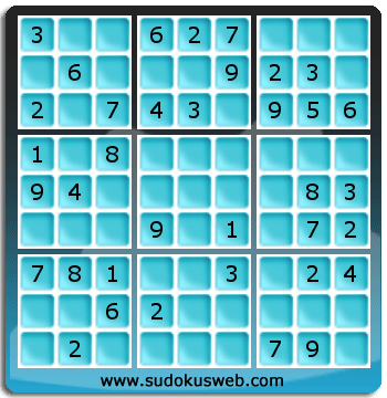 Sudoku von einfacher höhe