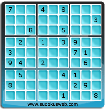 Sudoku von schwieriger höhe