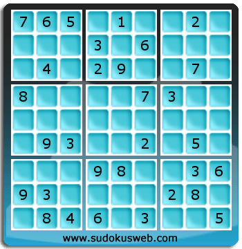 Sudoku von mittelmässiger höhe