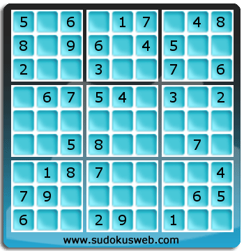 Sudoku von einfacher höhe