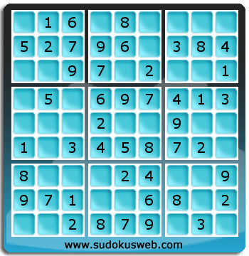 Nivel Muito Facil de Sudoku Nivel Muito Facil de Sudoku