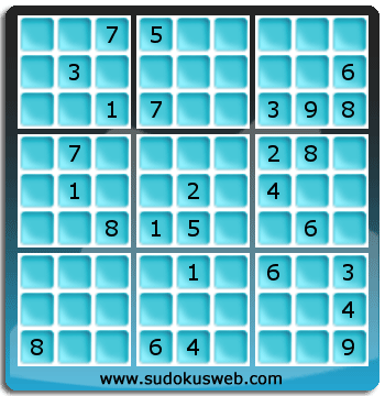 Sudoku de Nivell Difícil Sudoku de Nivell Difícil