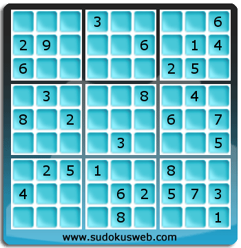 Sudoku von mittelmässiger höhe