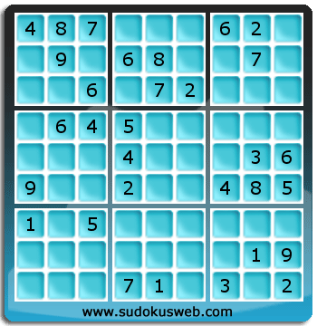 Sudoku von mittelmässiger höhe