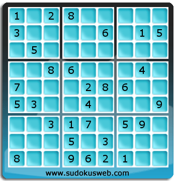 Sudoku von mittelmässiger höhe