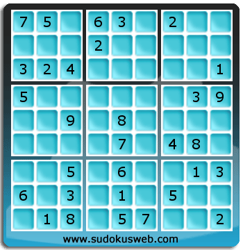 Sudoku von mittelmässiger höhe