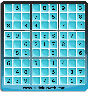 Sudoku von sehr einfacher höhe