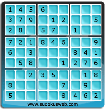 Sudoku de Niveau Très Facile