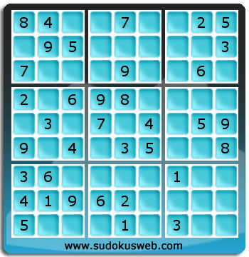 Sudoku von einfacher höhe Sudoku von einfacher höhe