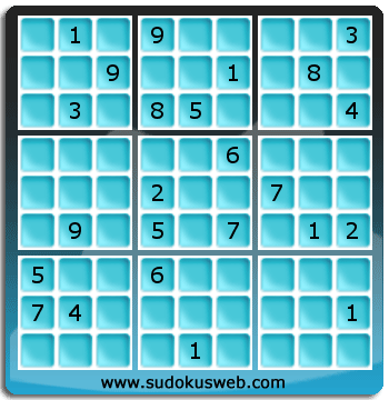 Sudoku von Fachmännischer höhe