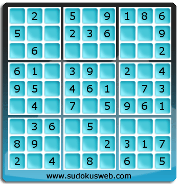 Sudoku de Niveau Très Facile