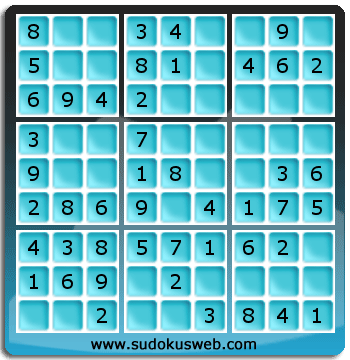 Sudoku de Niveau Très Facile