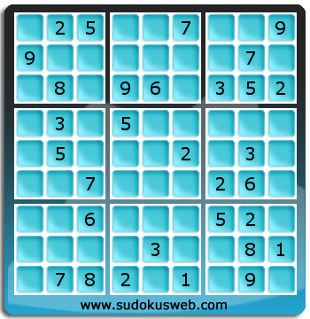 Sudoku von mittelmässiger höhe Sudoku von mittelmässiger höhe