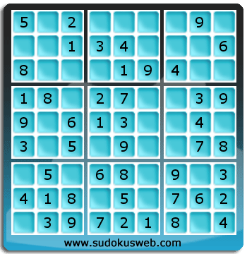 Sudoku de Nivel Muy Fácil