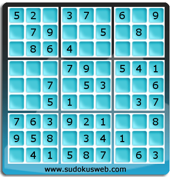 Sudoku de Niveau Très Facile