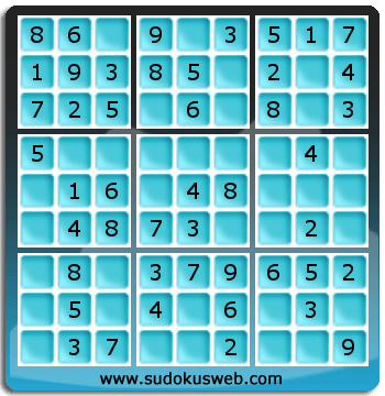 Sudoku de Niveau Très Facile