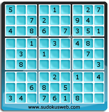 Sudoku von einfacher höhe