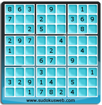 Sudoku von einfacher höhe