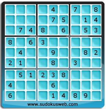 Sudoku von einfacher höhe