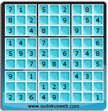 Sudoku de Niveau Très Facile