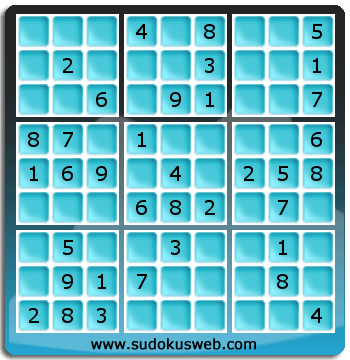 Nivel Facil de Sudoku Nivel Facil de Sudoku